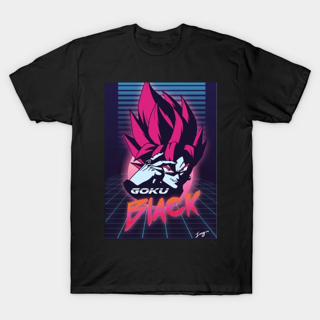 Goku Black T-Shirt by invazive